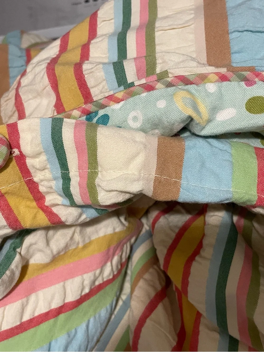 Set of two Beautiful matching TWIN SIze REVERSIBLE Duvet Covers.